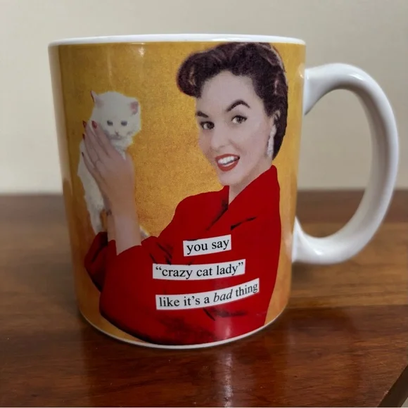 Cat Lady Mug - Picture 3 of 7